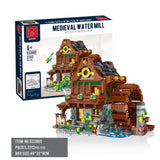 Afobrick Mork Model 033005 MEDIEVAL WATERMILL, view 4