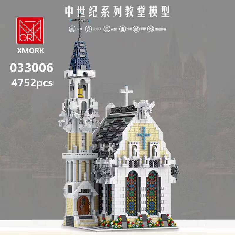Afobrick MORK MODEL 033006 Medieval City Church 4752pcs