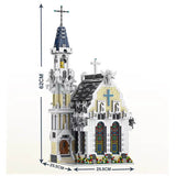 Afobrick MORK MODEL 033006 Medieval City Church 4752pcs, view 3