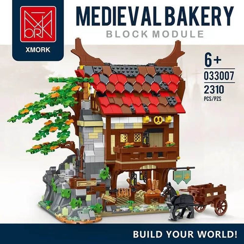 Afobrick Mork Model 033007 MEDIEVAL BAKERY