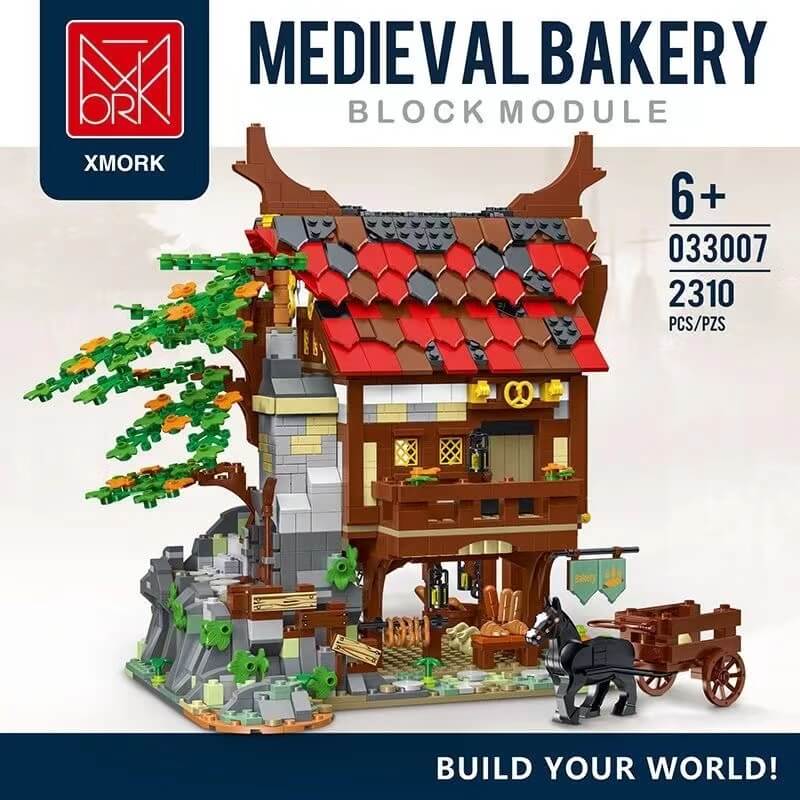 Afobrick Mork Model 033007 MEDIEVAL BAKERY