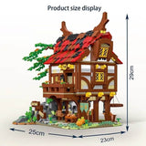 Afobrick Mork Model 033007 MEDIEVAL BAKERY, view 2