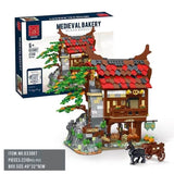 Afobrick Mork Model 033007 MEDIEVAL BAKERY, view 3