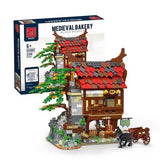 Afobrick Mork Model 033007 MEDIEVAL BAKERY, view 5