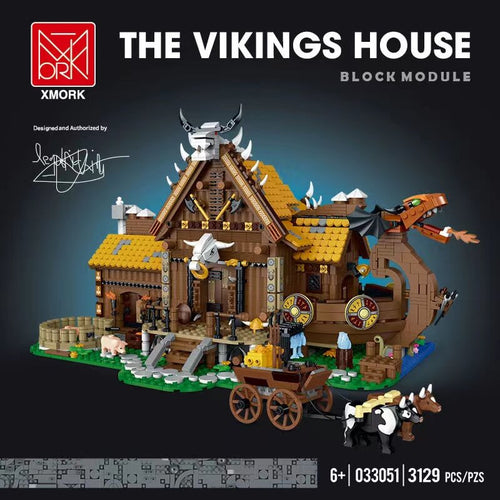 Afobrick Mork Model 033051 The Vikings House