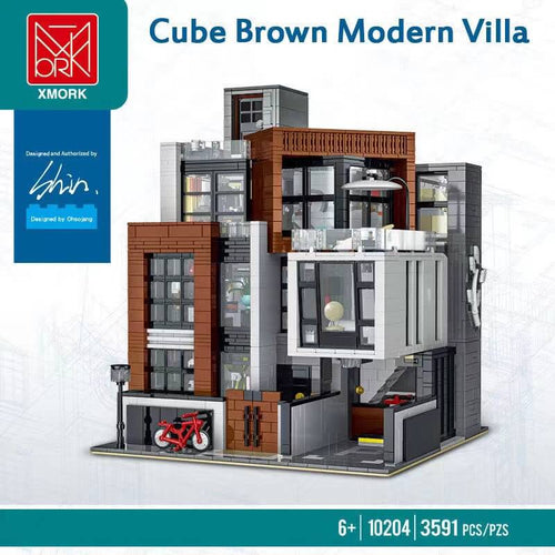 Afobrick MORK MODEL 10204 Modern Villa 3623pcs