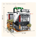 Afobrick MORK MODEL 10208 The Deers milk tea shop, view 2
