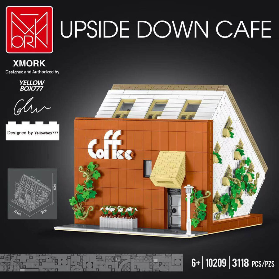 Afobrick Mork Model 10209 Upside Down Cafe