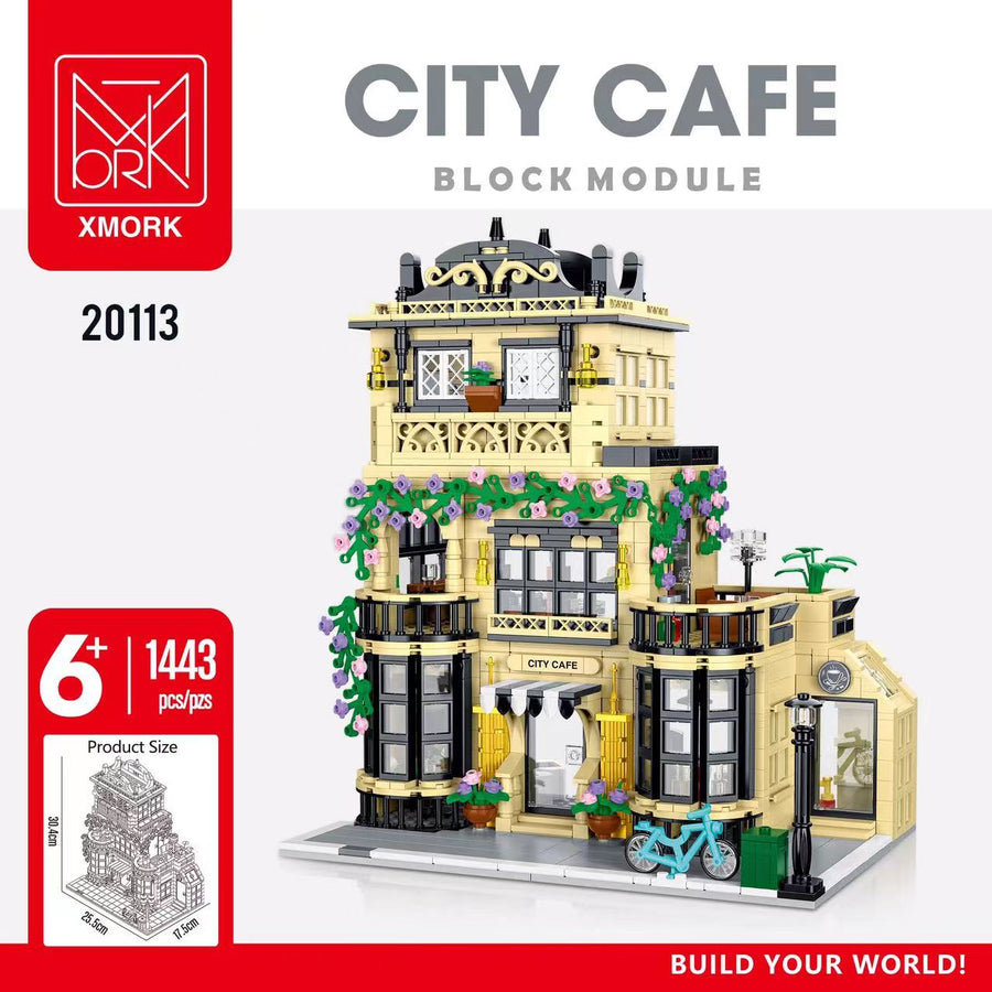 Afobrick Mork Model 20113 City Cafe Block Module