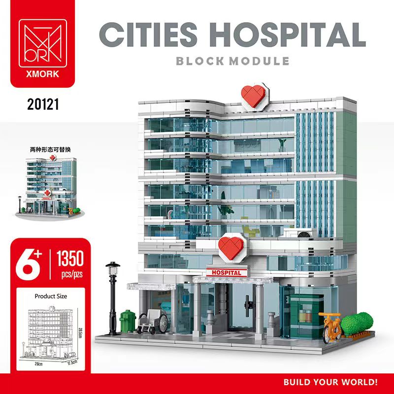 Afobrick Mork Model 20121 Cities Hospital