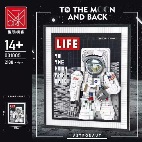 Afobrick MORKMODEL 031005 To The Moon And Back 2188pcs