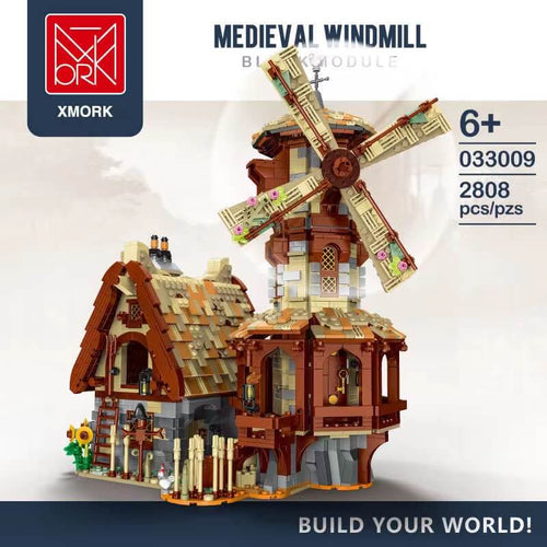 Afobrick MORKMODEL 033009 Medieval Windmill 2808pcs