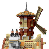 Afobrick MORKMODEL 033009 Medieval Windmill 2808pcs, view 4