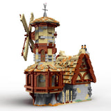 Afobrick MORKMODEL 033009 Medieval Windmill 2808pcs, view 6
