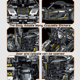 Afobrick MORKMODEL Koenigsegg One 1:14, view 4