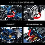 Afobrick MORKMODEL McLaren Sabre 1:14, view 2