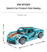 Afobrick MORKMODEL Porsche 918, view 3
