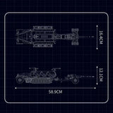 Afobrick Mould King 20027 Sd.Kfz. 251 Half-Track RC, view 4