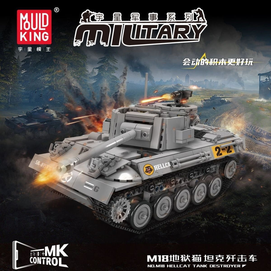 Afobrick Mould King 20032 M18 Hellcat Tank Destroyer