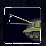 Afobrick Mould King 20035 M26 Pershing Tank, view 4