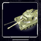 Afobrick Mould King 20035 M26 Pershing Tank, view 5