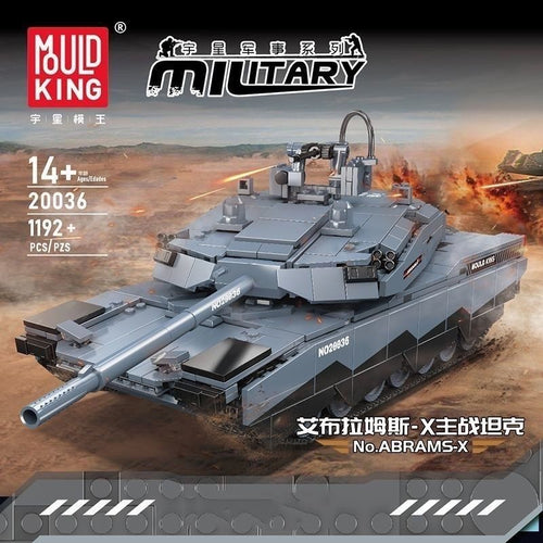 Afobrick Mould King 20036 Abrams X RC