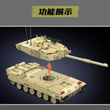 Afobrick Mould King 20037 Challenger 2 Main Battle Tank, view 2