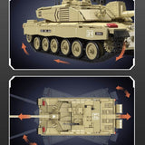Afobrick Mould King 20037 Challenger 2 Main Battle Tank, view 3
