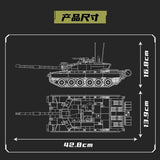 Afobrick Mould King 20037 Challenger 2 Main Battle Tank, view 5