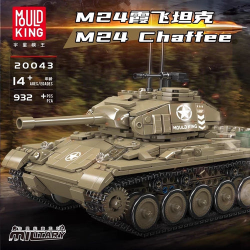 Afobrick Mould King 20043 M24 Chaffee RC
