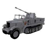 Afobrick Mould King 20048 German 3.7mm Flak Half-track Vehicle, view 4