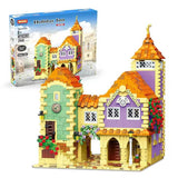 Afobrick MOYU BLOCK MY82001 Holiday Inn Houses in Barqa 2948pcs, view 2