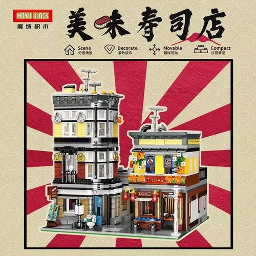 Afobrick MOYU BLOCK MY82002 The Sushi Coener