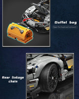 Afobrick MOYU BLOCK MY88012 Koenigsegg 3508pcs, view 4