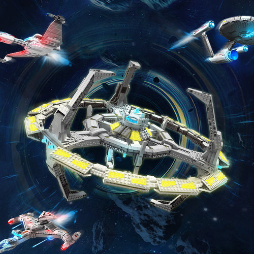 Afobrick MOYU BLOCK Spacecraft：N.S.S Enturprise Deep Space Five