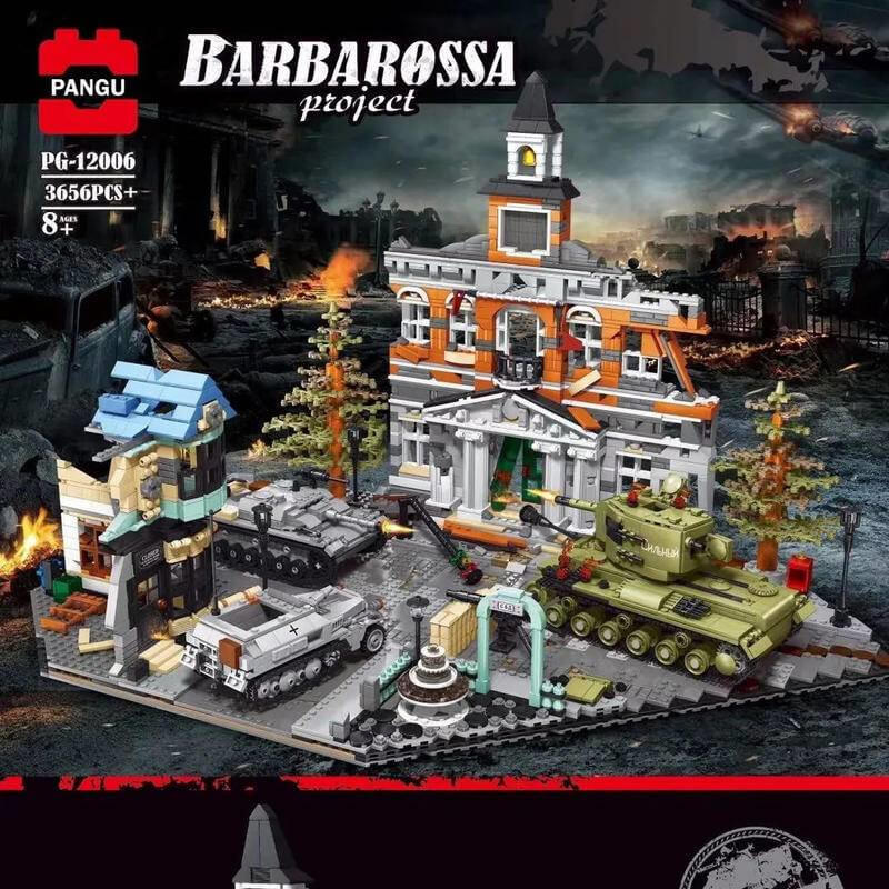 Afobrick PANGU PG-12006 Barbarossa Project