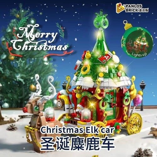Afobrick PANLOS 601012 Christmas Elk Car