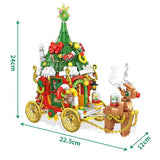 Afobrick PANLOS 601012 Christmas Elk Car, view 5