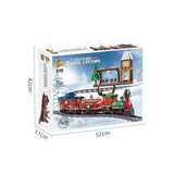 Afobrick PANLOS 613005 Christmas Train Station, view 2