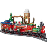 Afobrick PANLOS 613005 Christmas Train Station, view 3