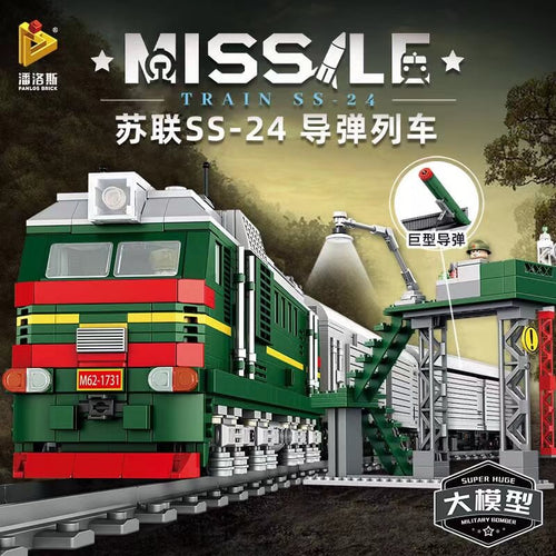 Afobrick PANLOS 628006 Missile Train SS-24