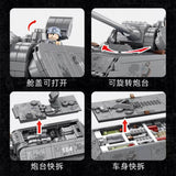 Afobrick PANLOS 628009 World War II German Panzer VIII Maus, view 2