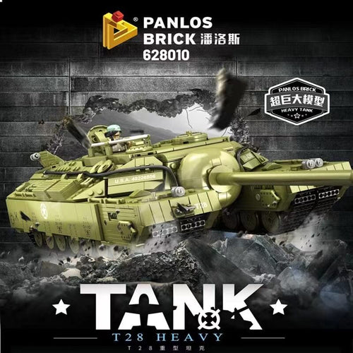 Afobrick PANLOS 628010 T28 Heavy Tank