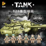 Afobrick PANLOS 628010 T28 Heavy Tank, view 2