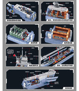 Afobrick PANLOS 628011 VIIC U-552 Submarine, view 3