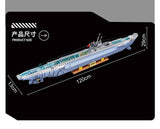 Afobrick PANLOS 628011 VIIC U-552 Submarine, view 4