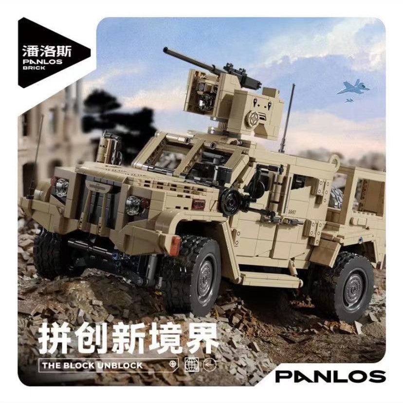 Afobrick Panlos 628013 JLTV Humvee off-road vehicle armored vehicle