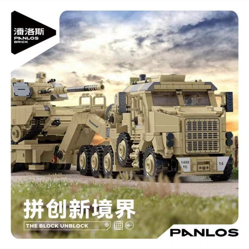 Afobrick Panlos 628015 M1070 Oshkosh Tank Transporter