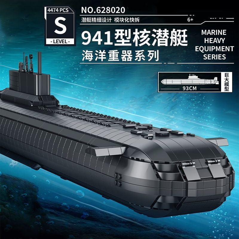 Afobrick Panlos 628020 Project 941 Submarine