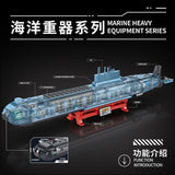 Afobrick Panlos 628020 Project 941 Submarine, view 2